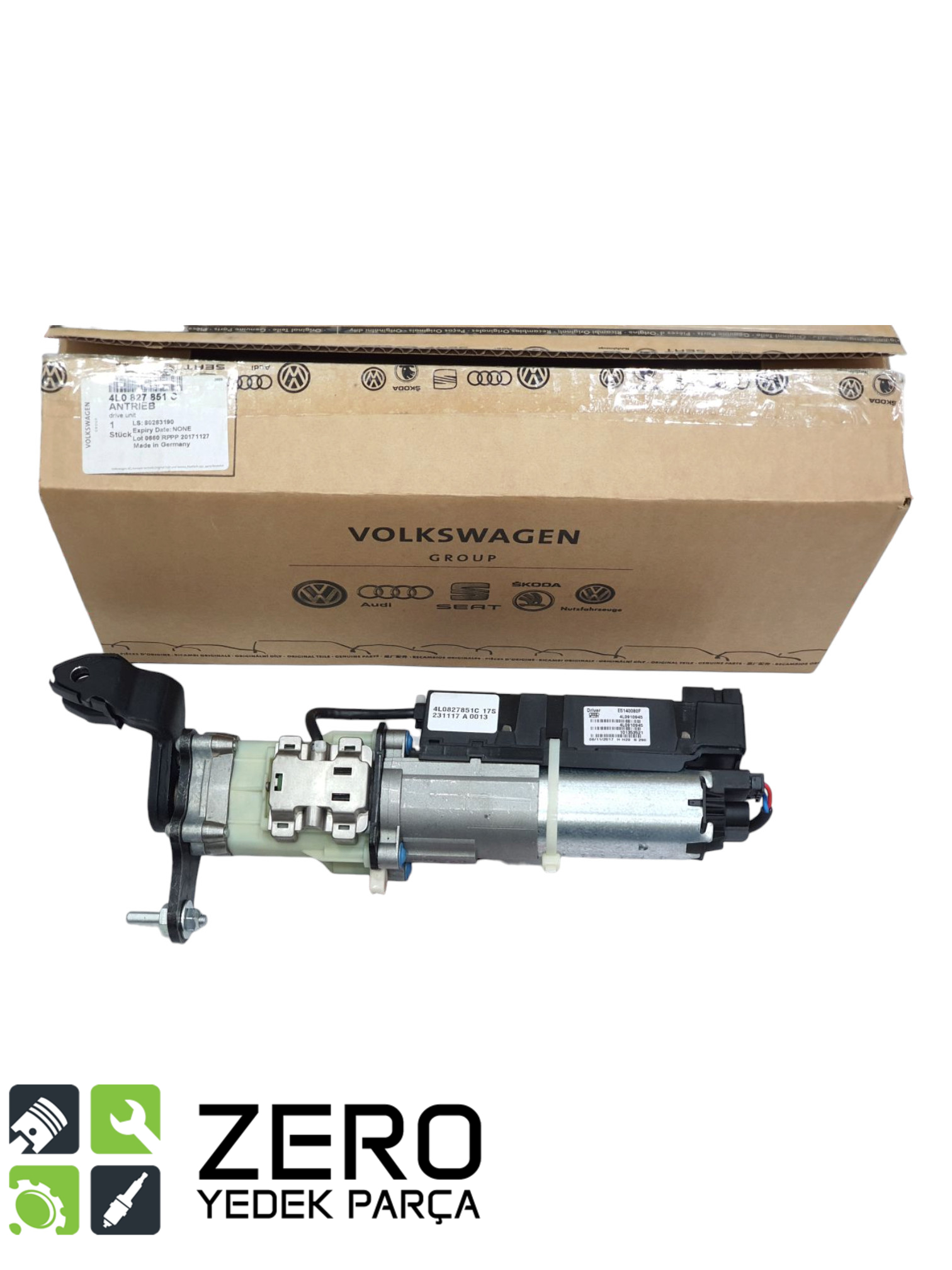4L0827851C Sol Elektrikli Bagaj Kapağı Motoru Audi Q7 1