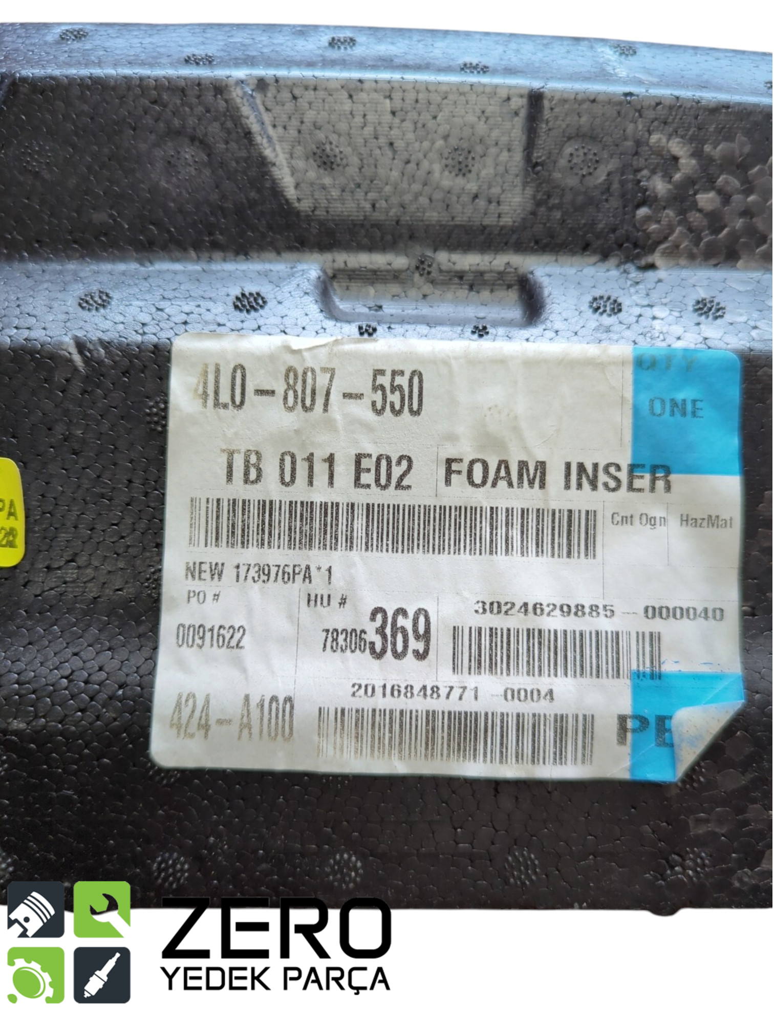 4L0807550 Ön Tampon Darbe Emici Köpük Audi Q7 5