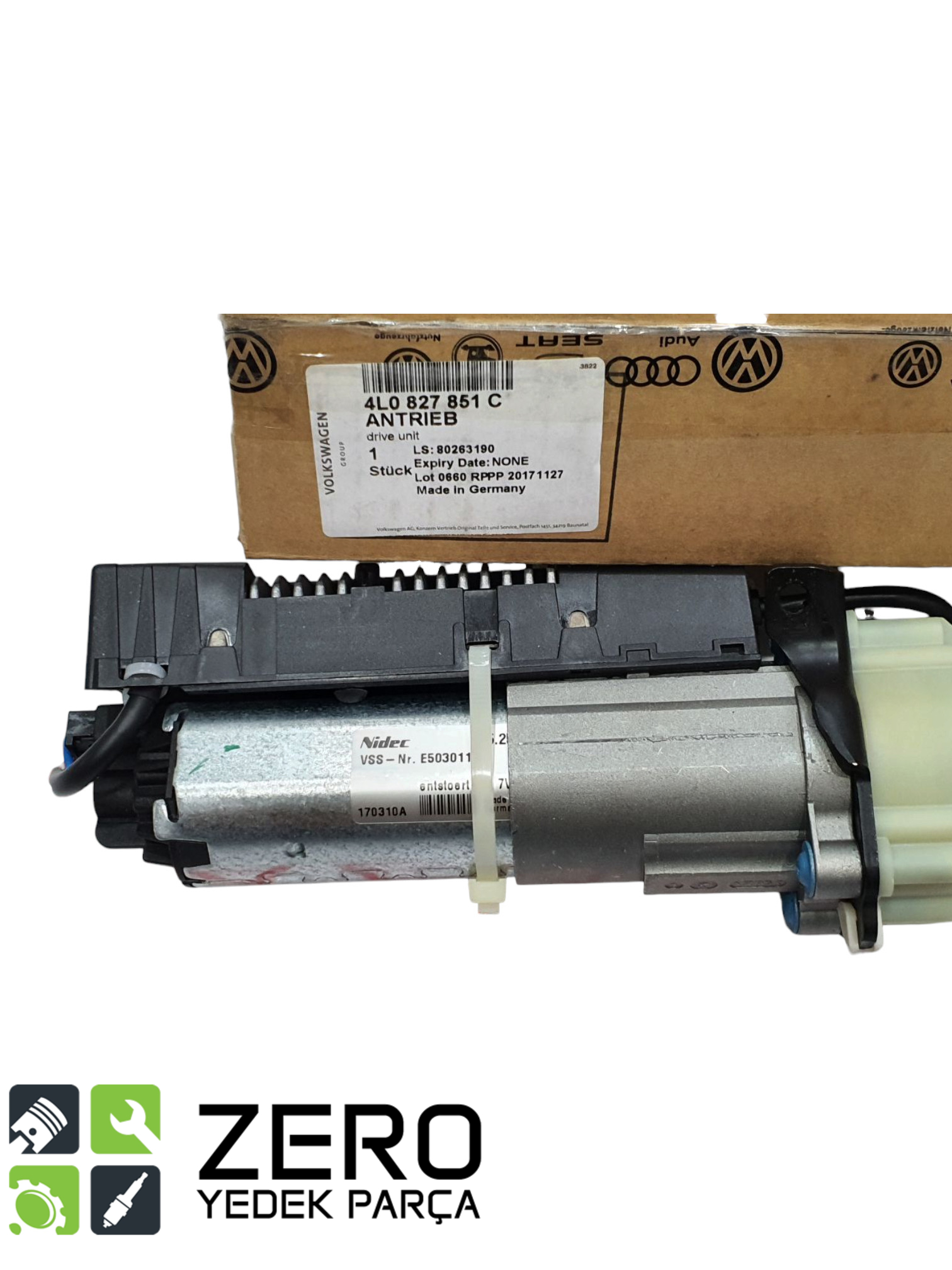 4L0827851C Sol Elektrikli Bagaj Kapağı Motoru Audi Q7 2