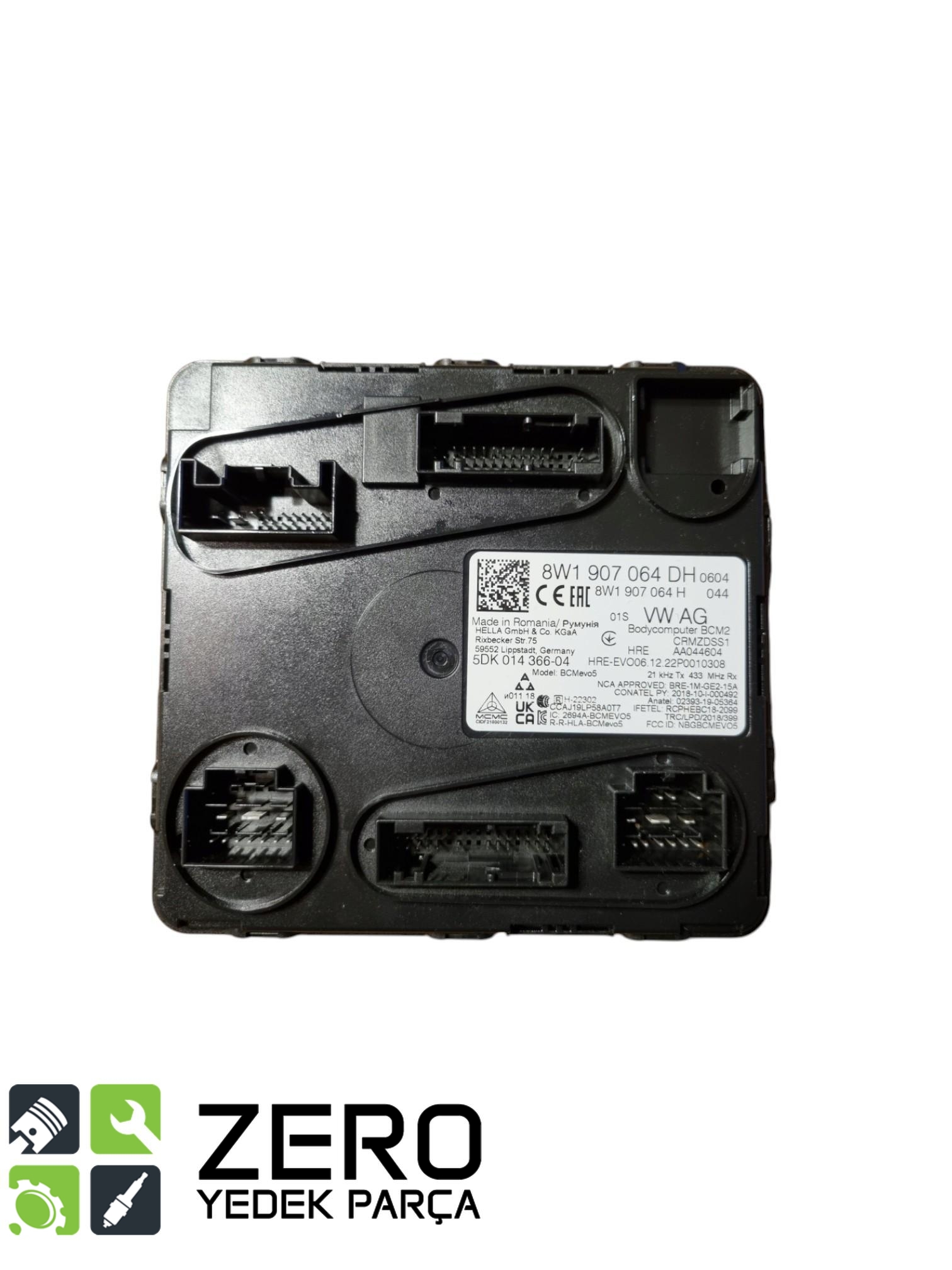 8W0907064CP Merkezi Konfor Kontrol Ünitesi A4 A5 A6 A7 A8 Q5 Q7 3