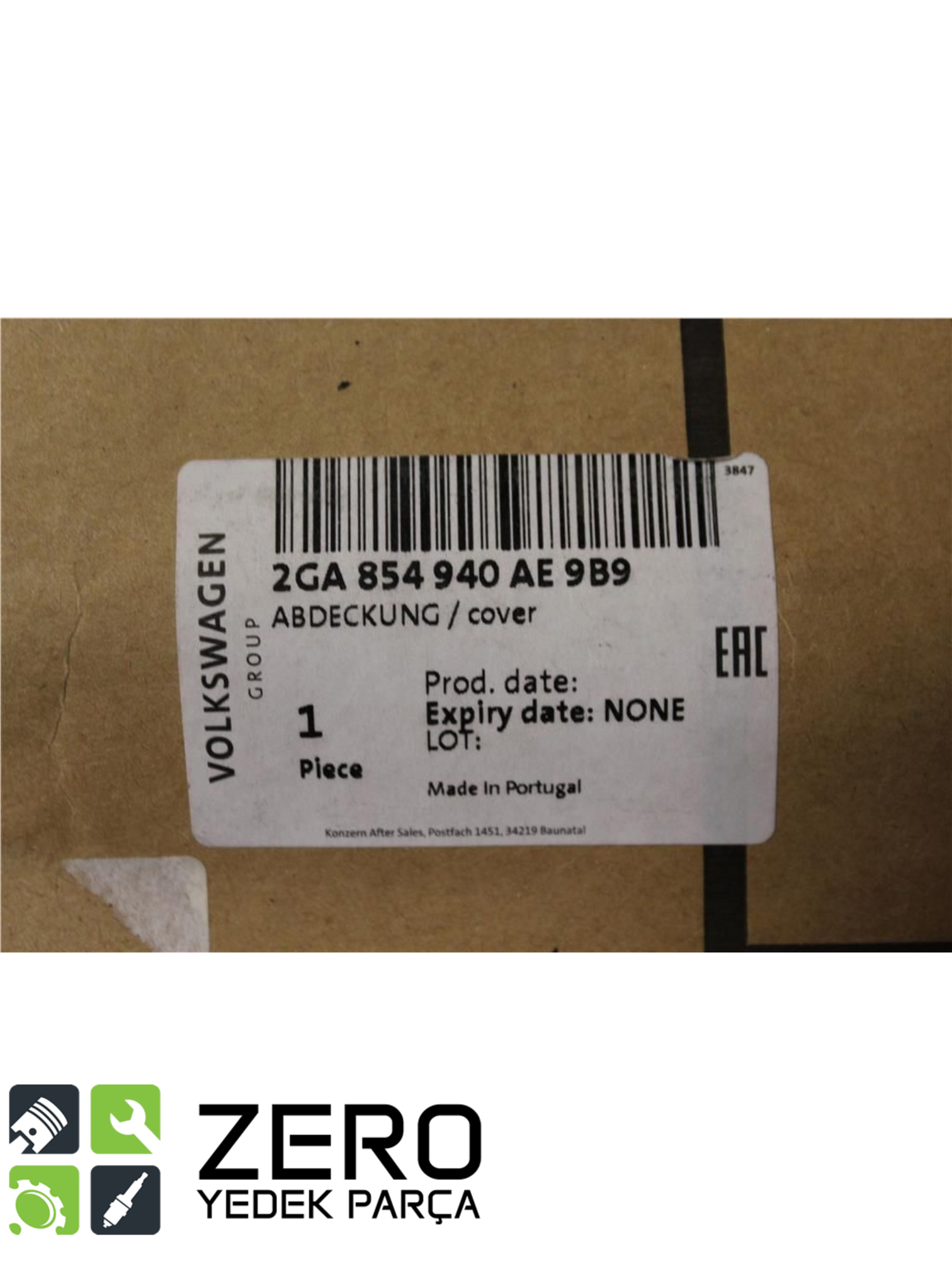 2GA854940AE9B9 T-Roc Sağ Ön Kapı Bandı 4