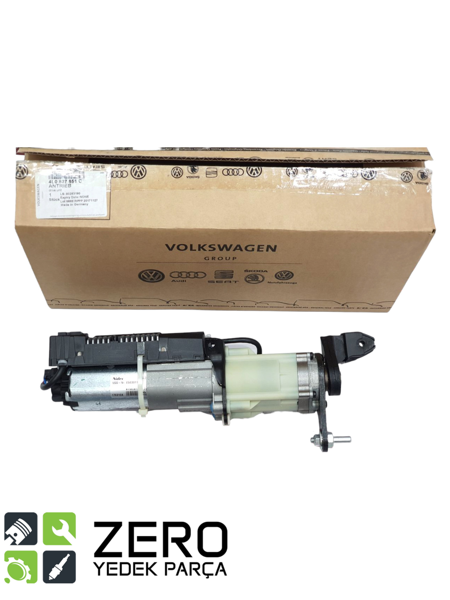 4L0827851C Sol Elektrikli Bagaj Kapağı Motoru Audi Q7 4