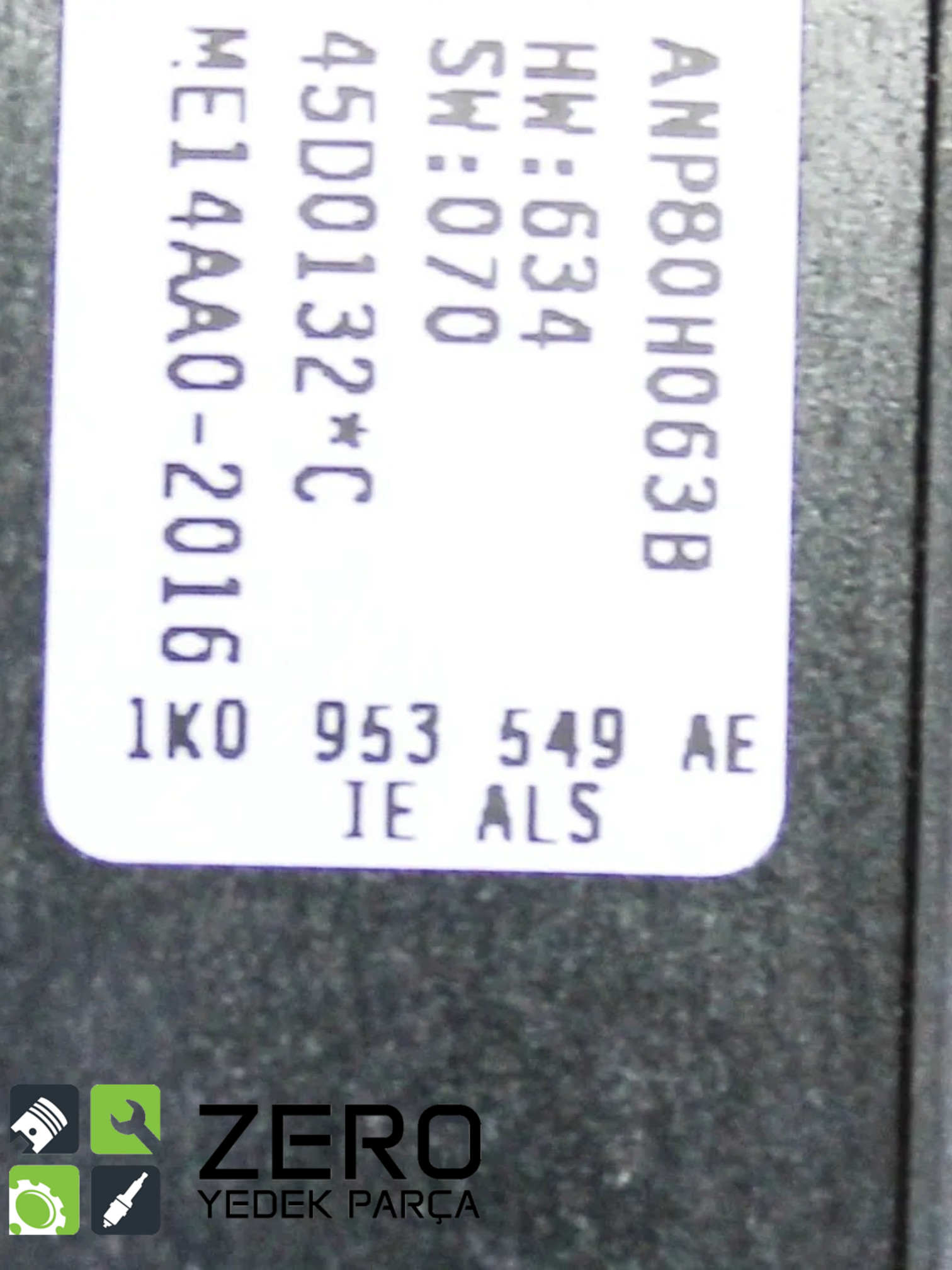 1K0953549AE Direksiyon Kolonu Kontrol Modülü Golf Passat A3 Leon 8
