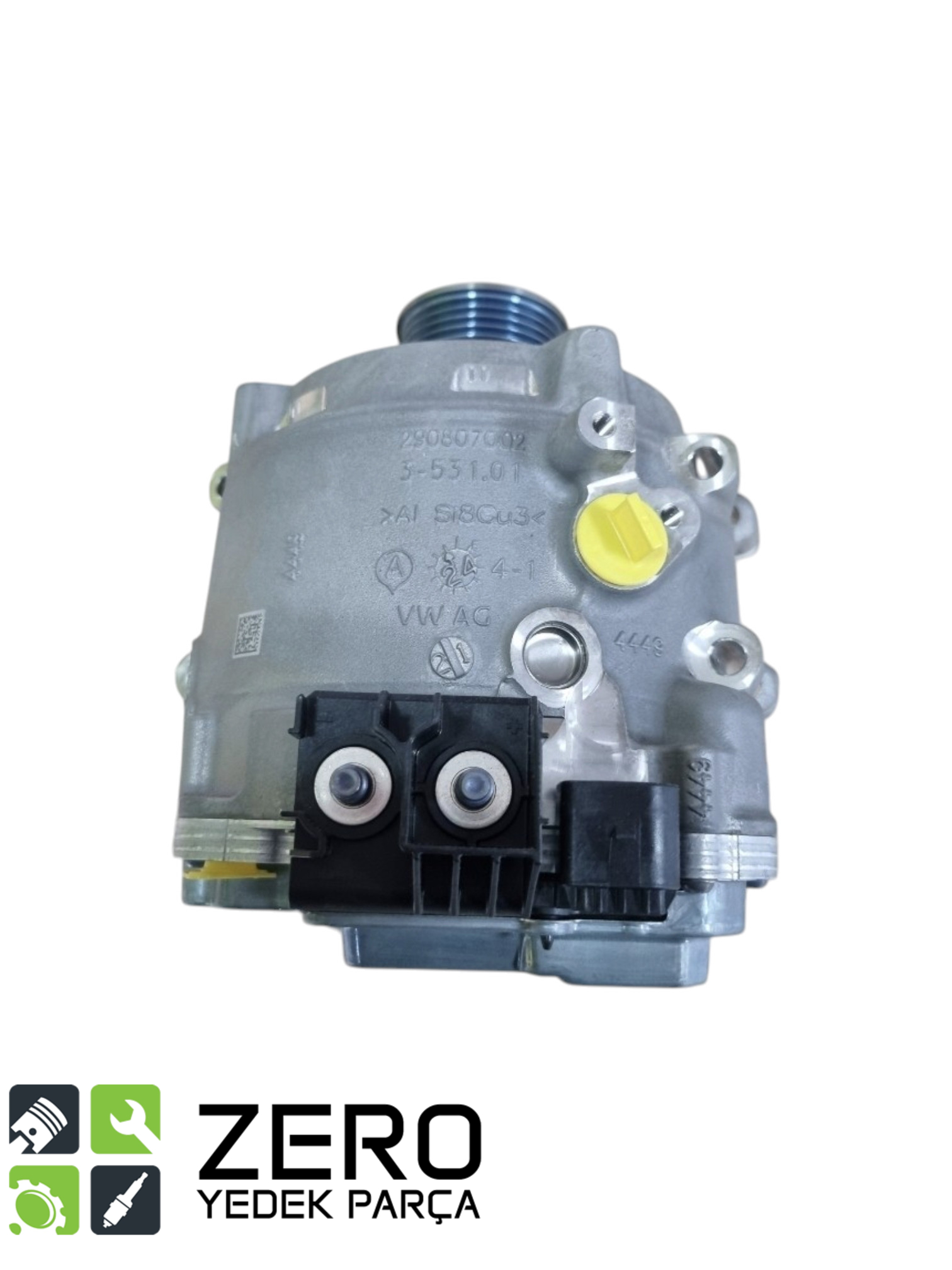 4N0903028M 48V Mild Hybrid Alternatör / Şarj Dinamosu A6 A7 A8 Q7 6