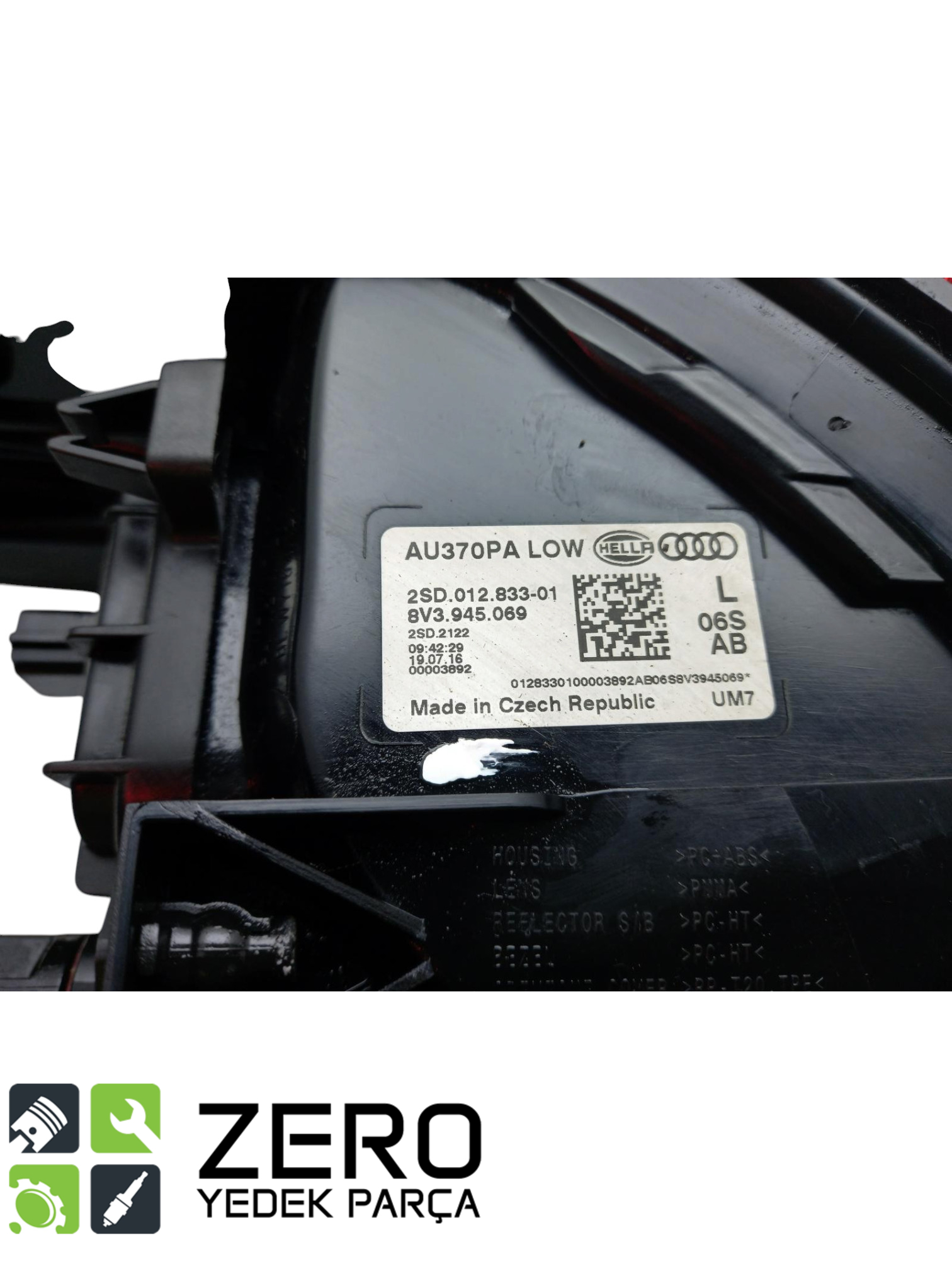 8V4945069 Audi A3 Sol Dış Stop Lambası 6