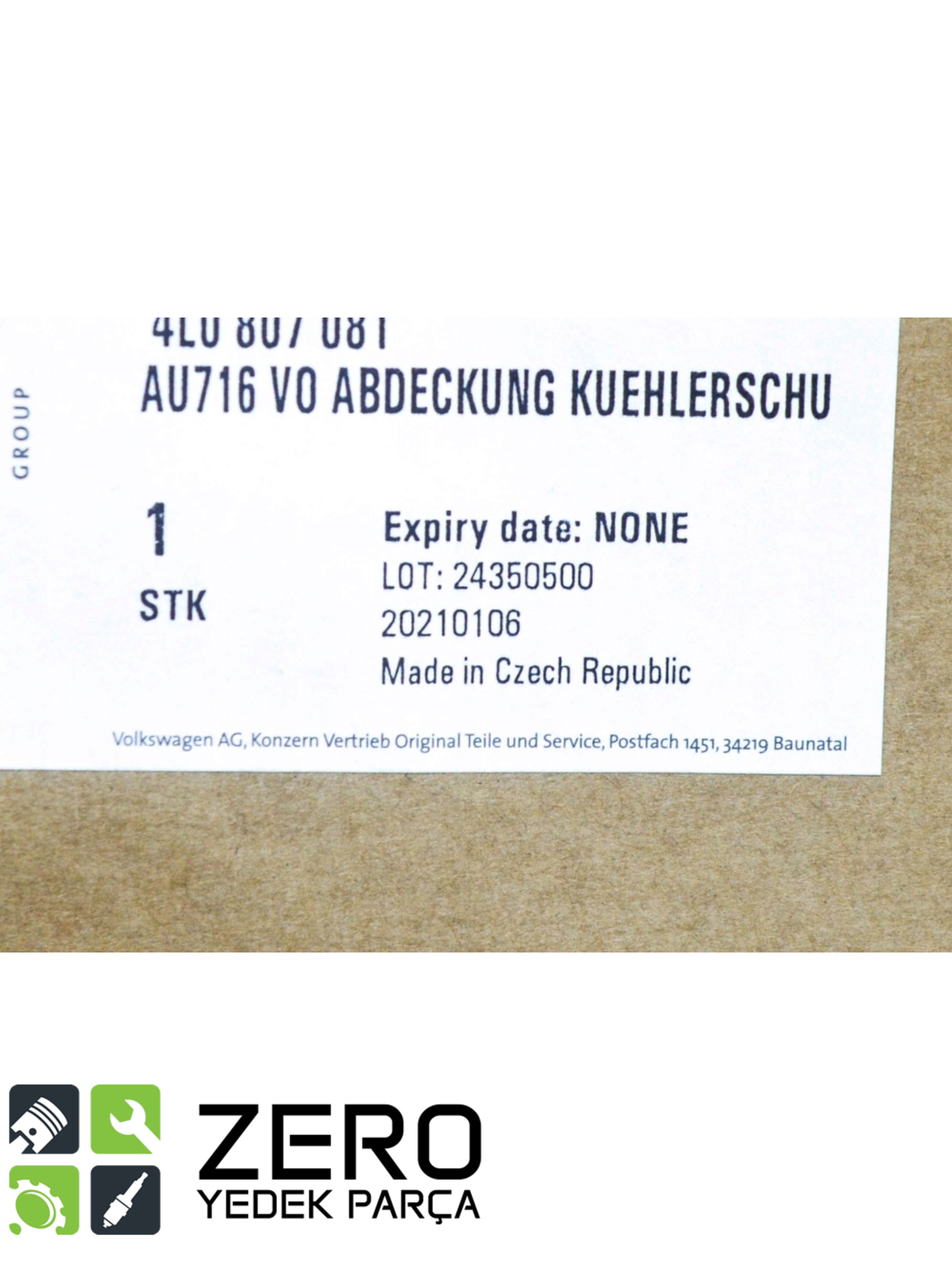4L0807081 Ön Panel Üst Kaplama Audi Q7 7