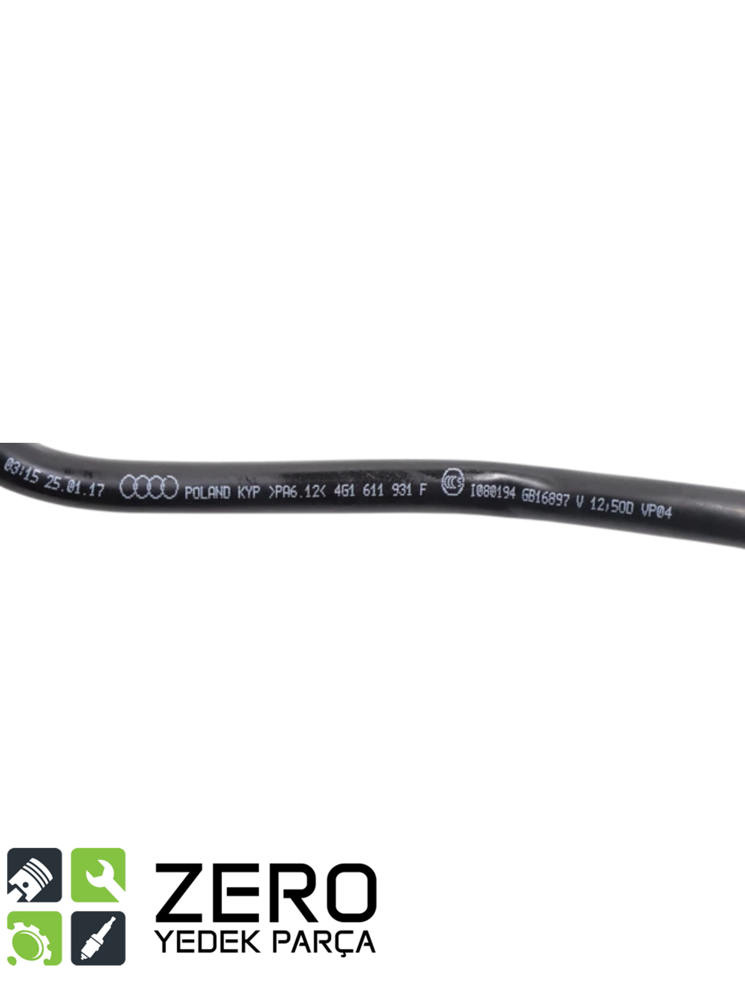 4G1611931E Audi A6 A7 Fren Vakum Borusu 7