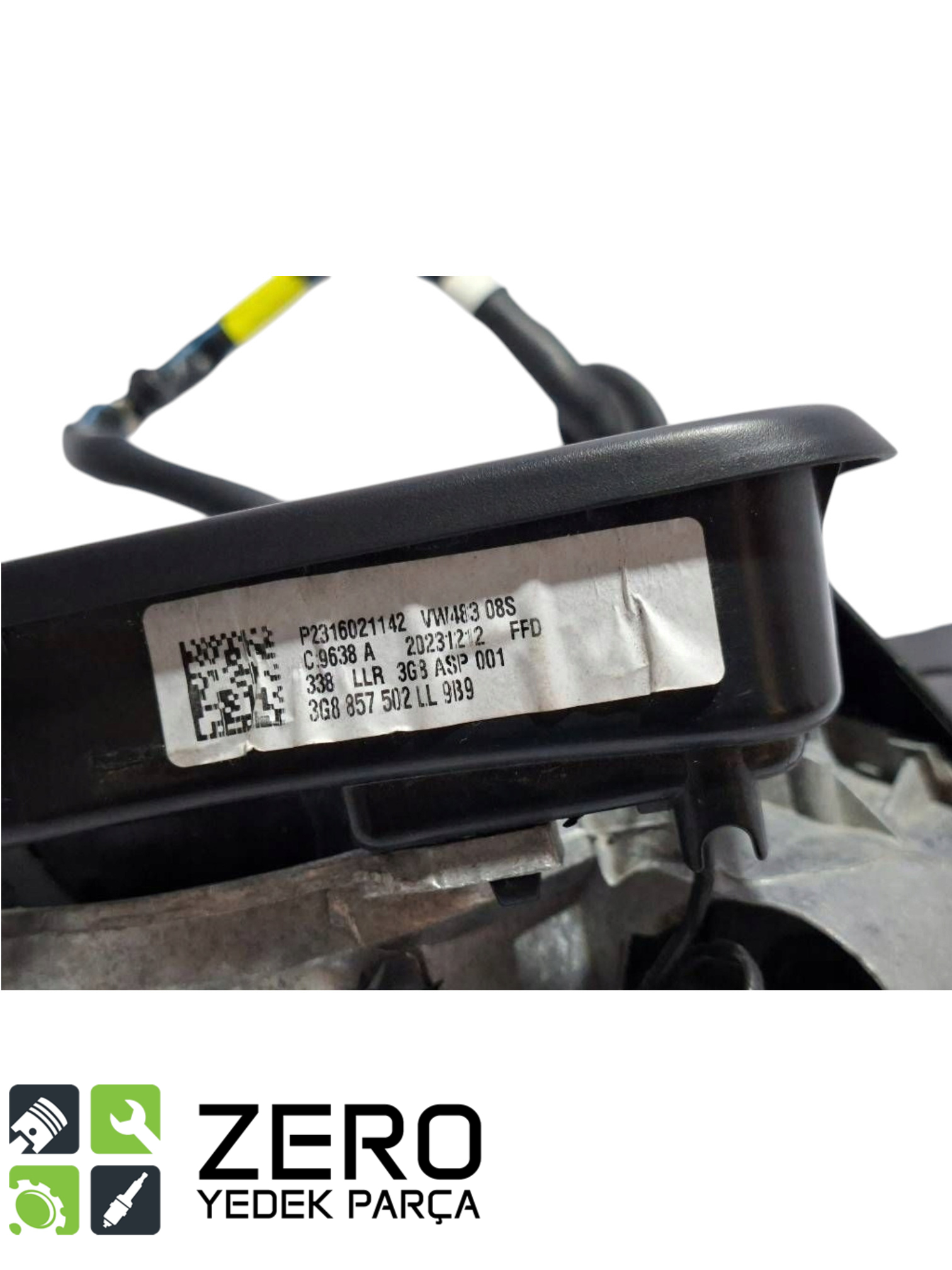 3G8857508FP9B9 Arteon Sağ Dış Dikiz Aynası 8
