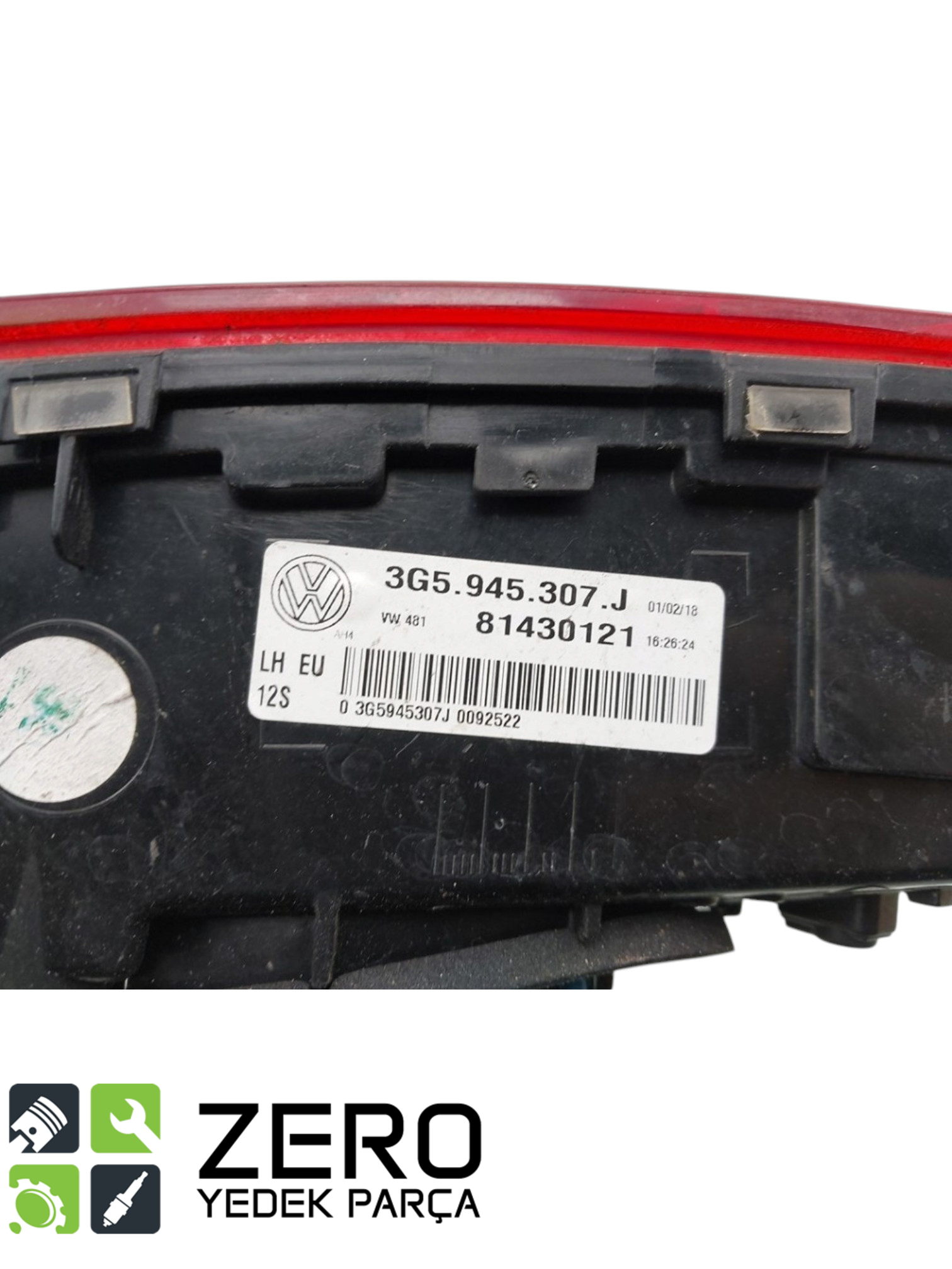 3G5945307J VW Passat B8 İç Sol Stop Lambası 5