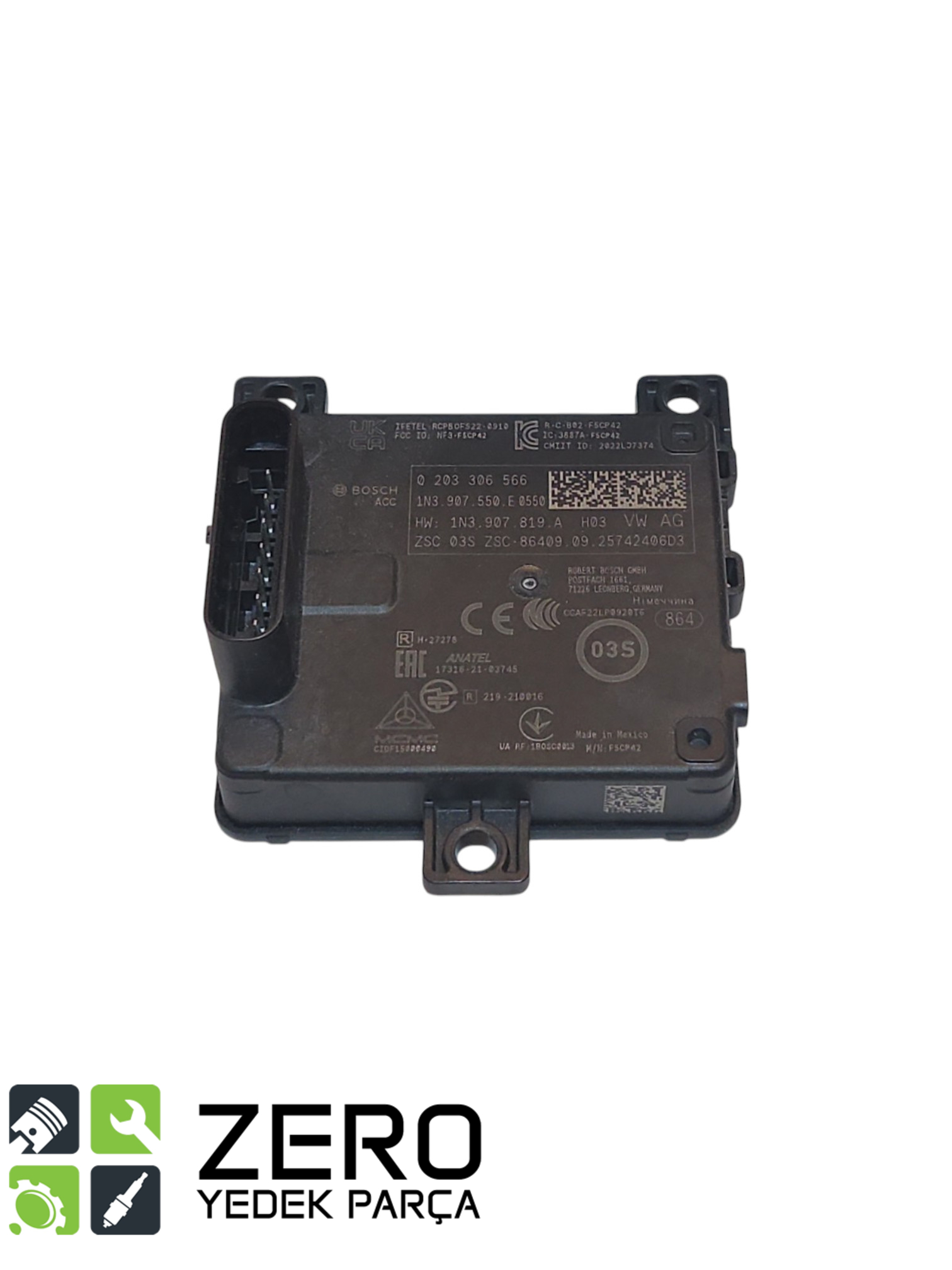 1N3907550E Radar Beyni Golf Passat A3 Leon 1