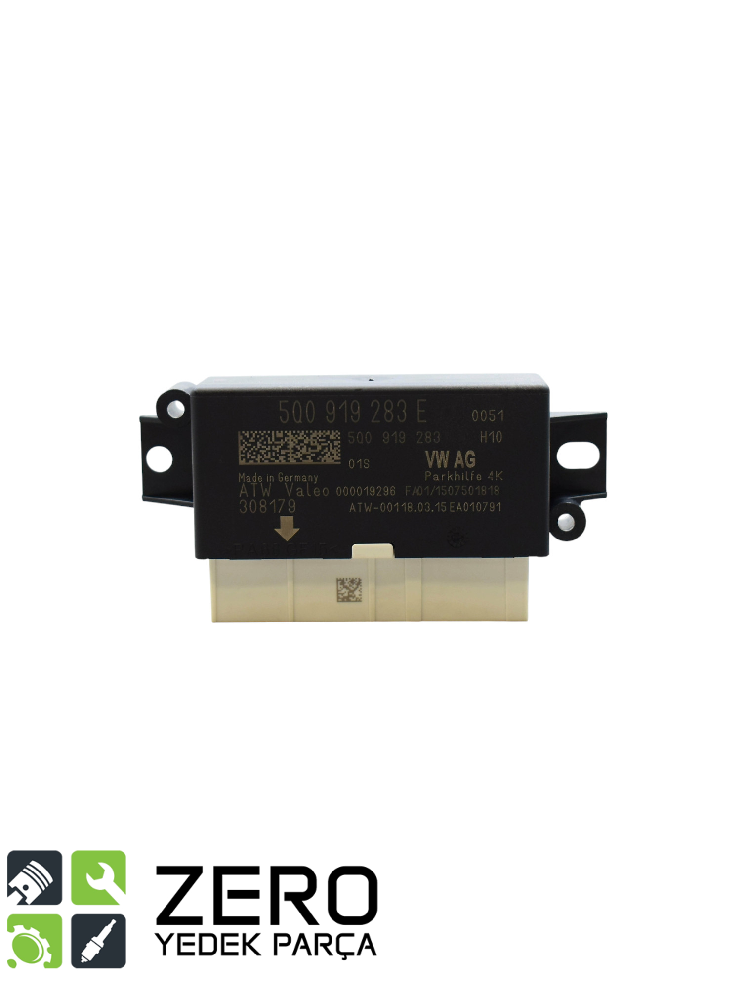 5Q0919283E Park Mesafe Kontrol Ünitesi Golf Passat A3 Leon 4