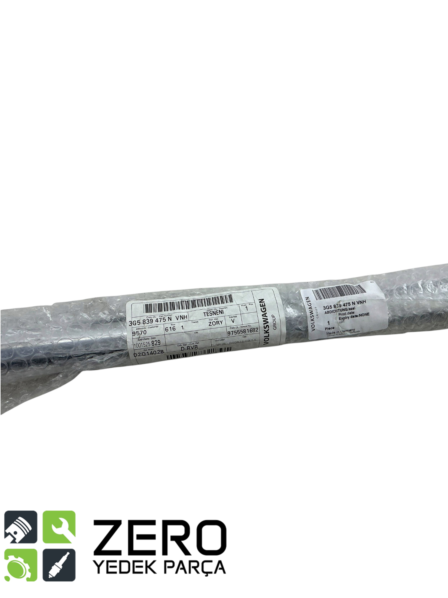 3G5839475NVNH Sol Arka Kapı Cam Fitili Passat B8 / 8.5 8